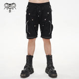 Gabriel' Punk Studded Shorts/Pants