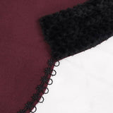 Hollow Man' Gothic Cape With A Hood (Red)