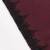 Hollow Man' Gothic Cape With A Hood (Red)