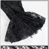 Cross Shaped Appliqued Knitted T Shirt